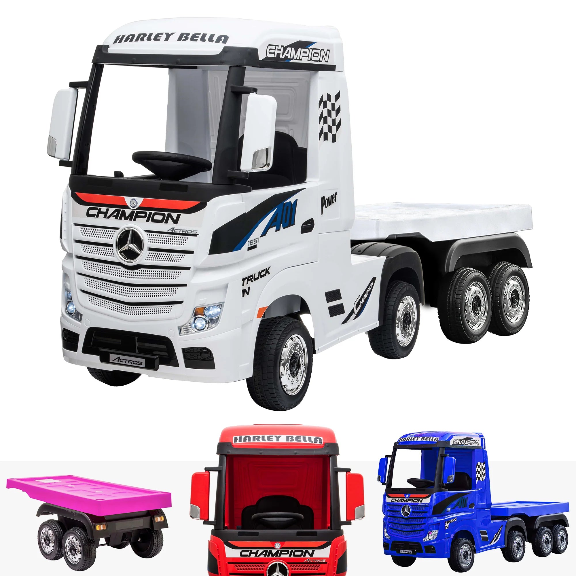 Rastar rc mercedes benz actros trailer truck sales