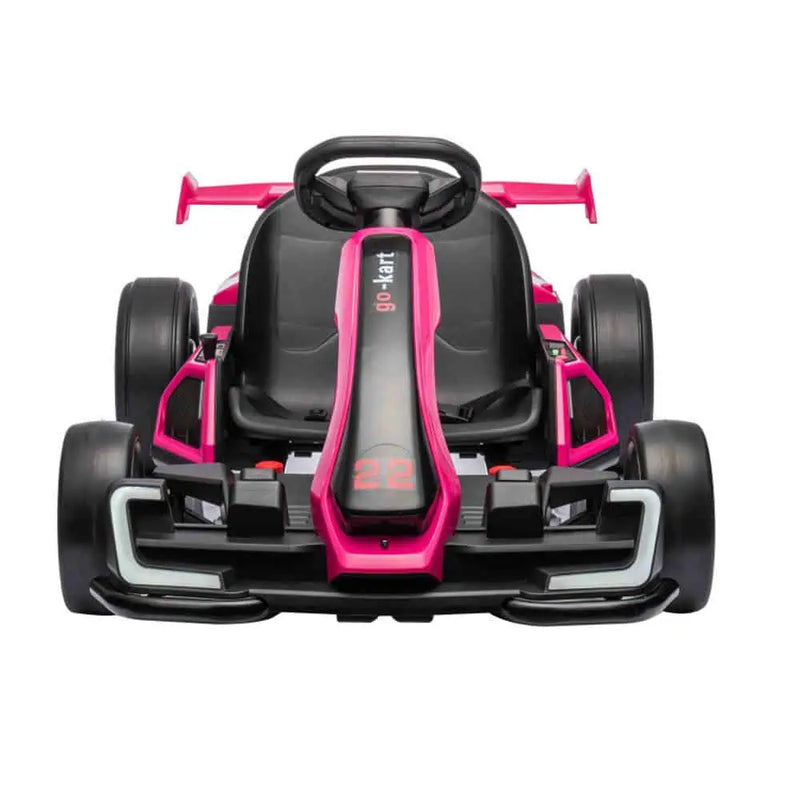 Load image into Gallery viewer, 24V Ride on Electric Go Kart with Drift Function – Pink
