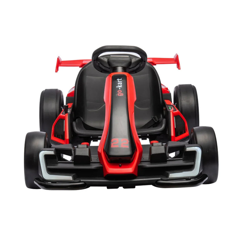 Load image into Gallery viewer, 24V Ride on Electric Go Kart with Drift Function – Red
