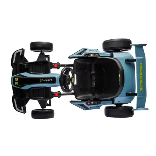 24V Ride on Electric Go Kart with Drift Function – Blue