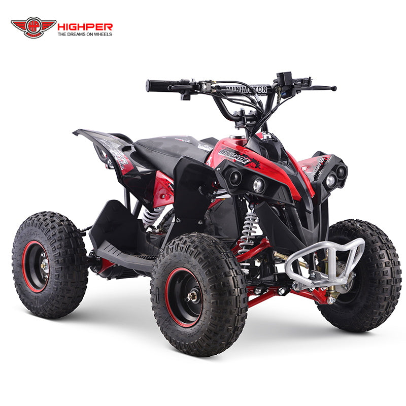 Load image into Gallery viewer, “Renegade” Brushless Shaft Driven 1060W 48V Electric Ride-On ATV -Quad Bike -3EB- Red
