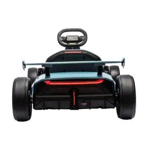 Load image into Gallery viewer, 24V Ride on Electric Go Kart with Drift Function – Blue
