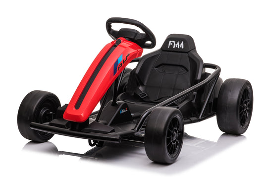 24V X 14 Ah Go Kart with Drift Function - Red