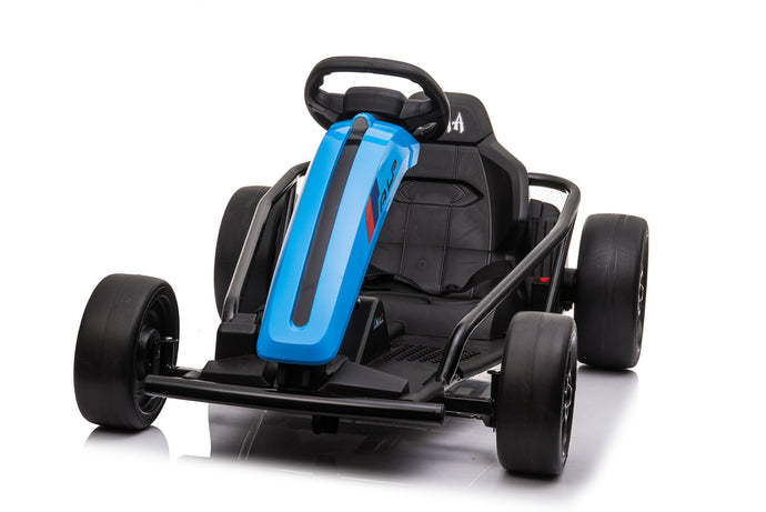 24V X 14 Ah Go Kart with Drift Function - Blue