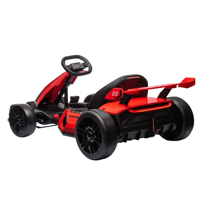 Load image into Gallery viewer, 24V Ride on Electric Go Kart with Drift Function – Red
