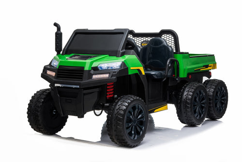 24v x 14ah  Farm Truck 4x4 with Tipping Bed - Green - Pre-Order ETA 28 September 2024