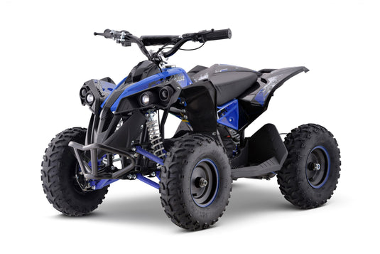 “Renegade” Brushless Shaft Driven 1060W 48V Electric Ride-On ATV -Quad Bike -3EB- Blue