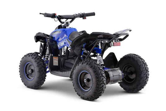 “Renegade” Brushless Shaft Driven 1060W 48V Electric Ride-On ATV -Quad Bike -3EB- Blue