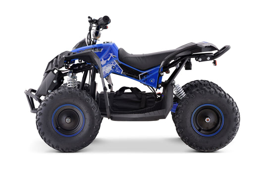 “Renegade” Brushless Shaft Driven 1060W 48V Electric Ride-On ATV -Quad Bike -3EB- Blue