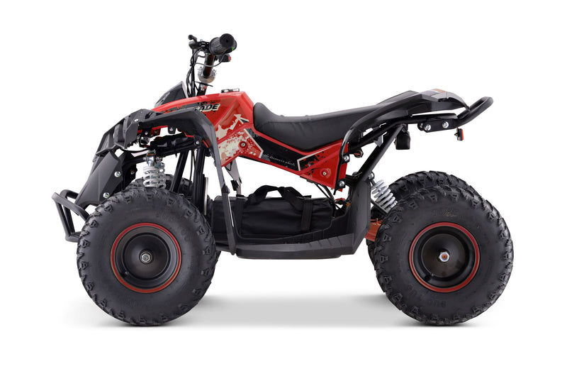 Load image into Gallery viewer, “Renegade” Brushless Shaft Driven 1060W 48V Electric Ride-On ATV -Quad Bike -3EB- Red
