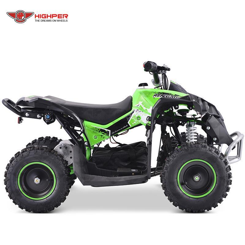 Load image into Gallery viewer, “Renegade” Brushless Shaft Driven 1060W 48V Electric Ride-On ATV -Quad Bike -3EB- Green - Pre-Order ETA 28 September 2024
