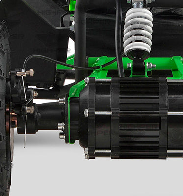 Load image into Gallery viewer, “Renegade” Brushless Shaft Driven 1060W 48V Electric Ride-On ATV -Quad Bike -3EB- Green - Pre-Order ETA 28 September 2024
