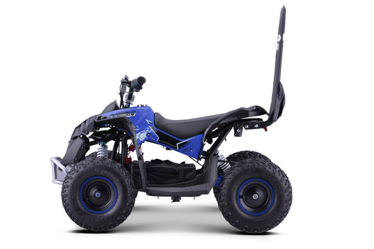 “Renegade” Brushless Shaft Driven 1060W 48V Electric Ride-On ATV -Quad Bike -3EB- Blue