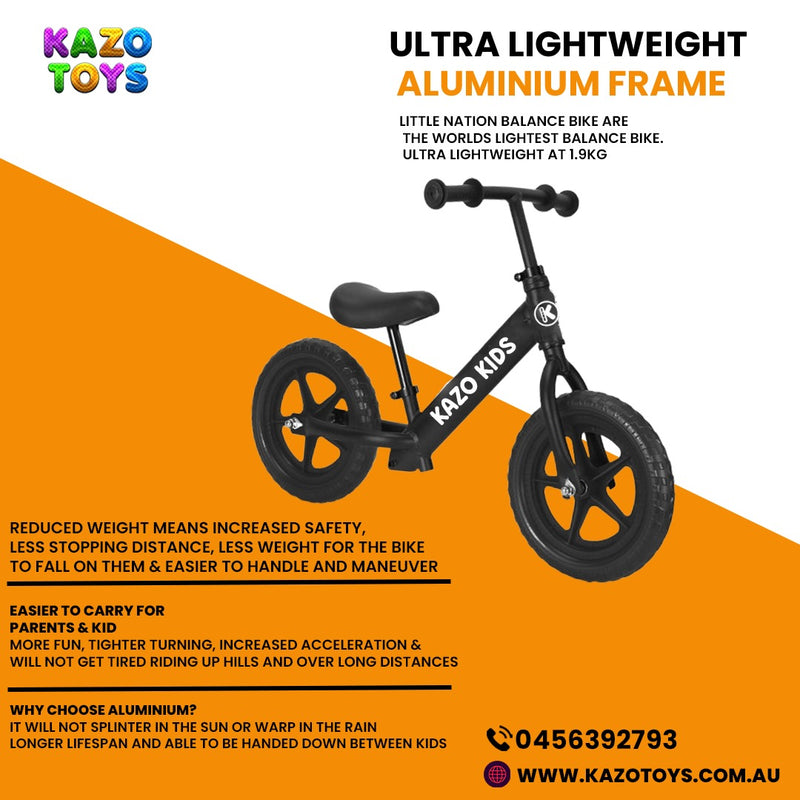 Load image into Gallery viewer, Balance Bike Aluminum –Black
