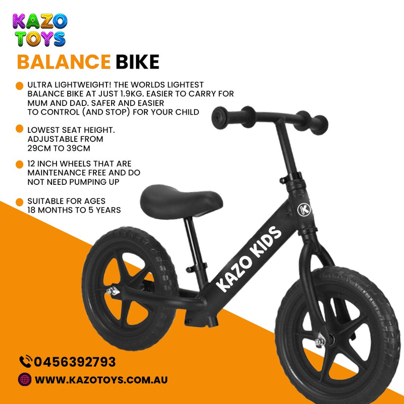 Load image into Gallery viewer, Balance Bike Aluminum –Black
