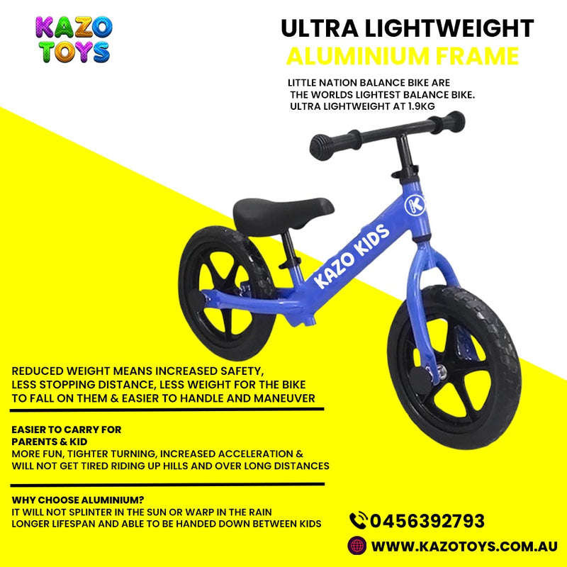 Load image into Gallery viewer, Balance Bike Aluminum – Blue
