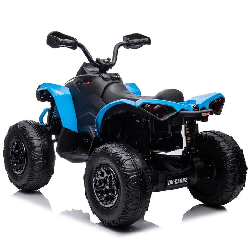 Load image into Gallery viewer, 24V 800W Licensed Can-Am Renegade 4×4 ATV Quad Bike – Blue
