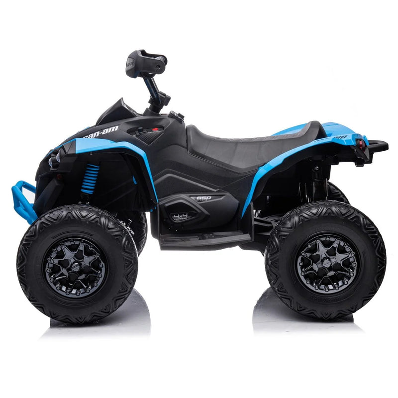 Load image into Gallery viewer, 24V 800W Licensed Can-Am Renegade 4×4 ATV Quad Bike – Blue
