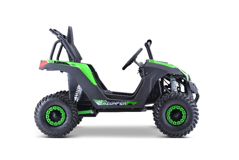 Load image into Gallery viewer, 48v 1200w Renegade (GK010-E) Giant XL Go Kart Utv Buggy Brushless Shaft Drive- Green - - Pre-Order ETA 25 September 2024
