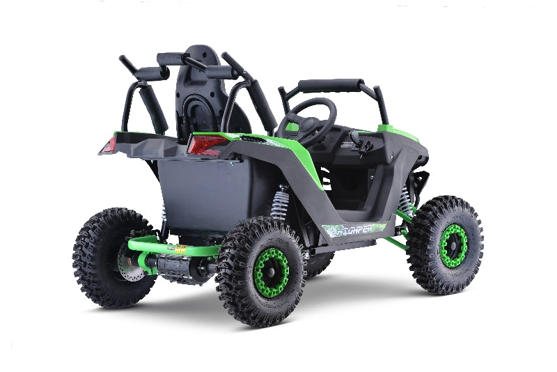 Load image into Gallery viewer, 48v 1200w Renegade (GK010-E) Giant XL Go Kart Utv Buggy Brushless Shaft Drive- Green - - Pre-Order ETA 25 September 2024
