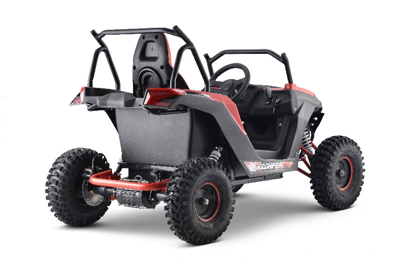 Load image into Gallery viewer, 48v 1200w Renegade (GK010-E) Giant XL Go Kart Utv Buggy Brushless Shaft Drive- Red -- Pre-Order ETA 25 September 2024
