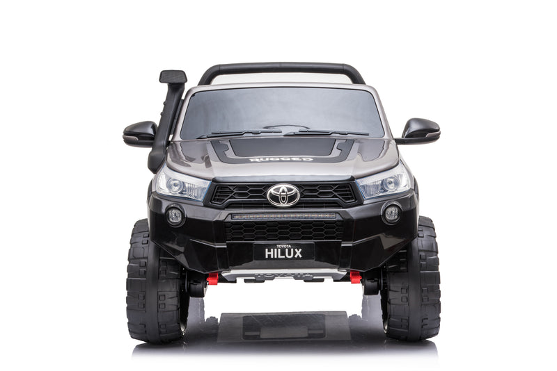 Load image into Gallery viewer, 24v x 14 Ah licensed 800 w 4x4 Toyota Hilux Kids Ride on Car Silver
