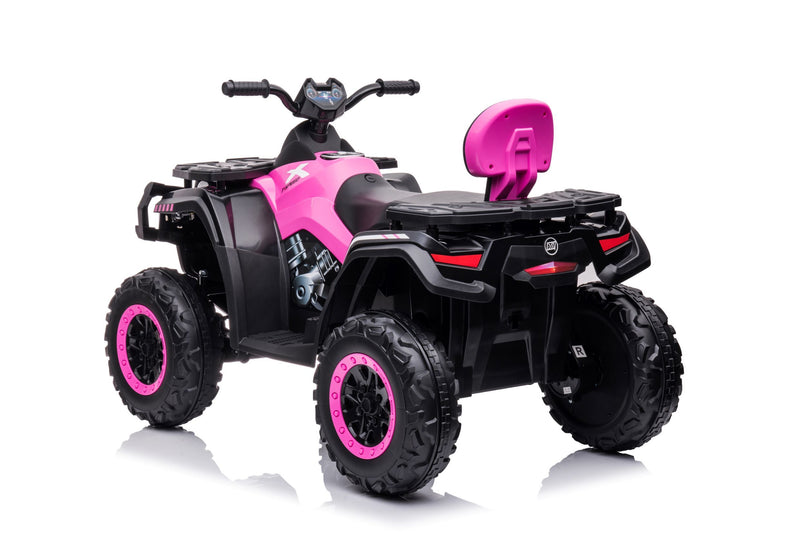 Pink battery sale operated four wheeler