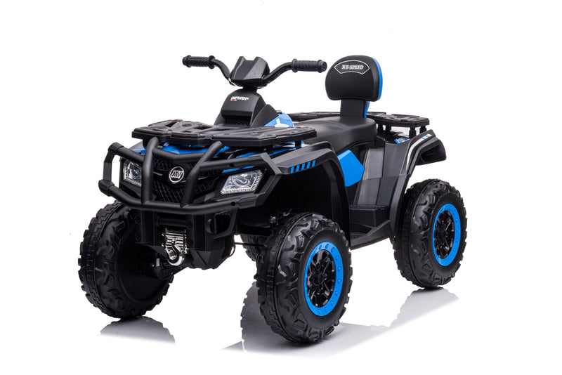 Load image into Gallery viewer, 24v 320W Adventure  ATV 4x4 Quad Bike – Blue
