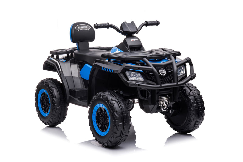 Load image into Gallery viewer, 24v 320W Adventure  ATV 4x4 Quad Bike – Blue
