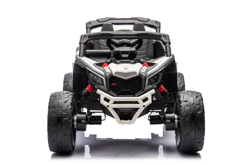 Load image into Gallery viewer, 24v Licensed 4x4 Can-Am-800w Maverick Kids Ride on Car, UTV  – White
