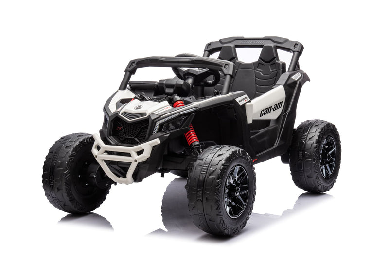 Load image into Gallery viewer, 24v Licensed 4x4 Can-Am-800w Maverick Kids Ride on Car, UTV  – White
