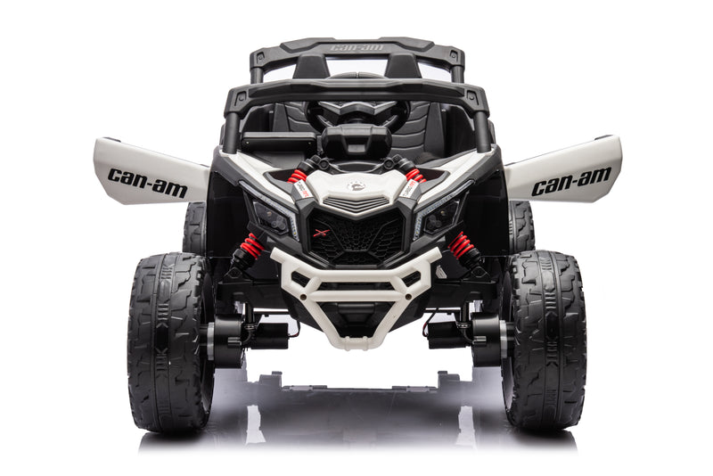 Load image into Gallery viewer, 24v Licensed 4x4 Can-Am-800w Maverick Kids Ride on Car, UTV  – White
