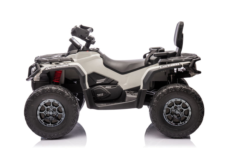 Load image into Gallery viewer, 24V 800W -2 Seater  Licensed Can-Am Outlander Monster 4×4 ATV Quad Bike 2024– Grey
