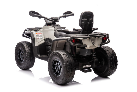 24V 800W -2 Seater  Licensed Can-Am Outlander Monster 4×4 ATV Quad Bike 2024– Grey