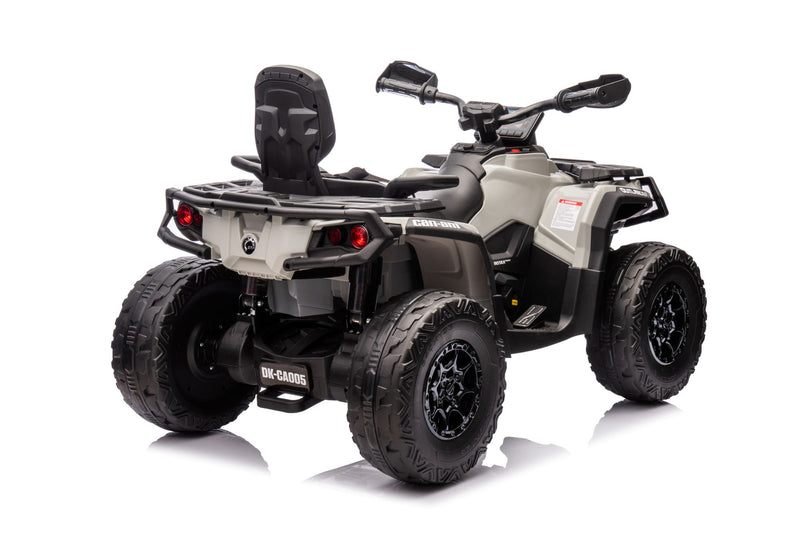 Load image into Gallery viewer, 24V 800W -2 Seater  Licensed Can-Am Outlander Monster 4×4 ATV Quad Bike 2024– Grey
