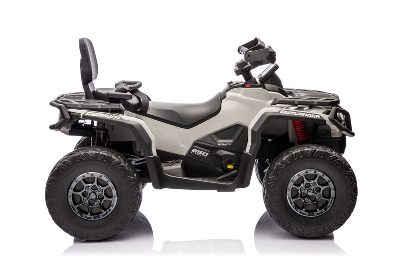 Load image into Gallery viewer, 24V 800W -2 Seater  Licensed Can-Am Outlander Monster 4×4 ATV Quad Bike 2024– Grey
