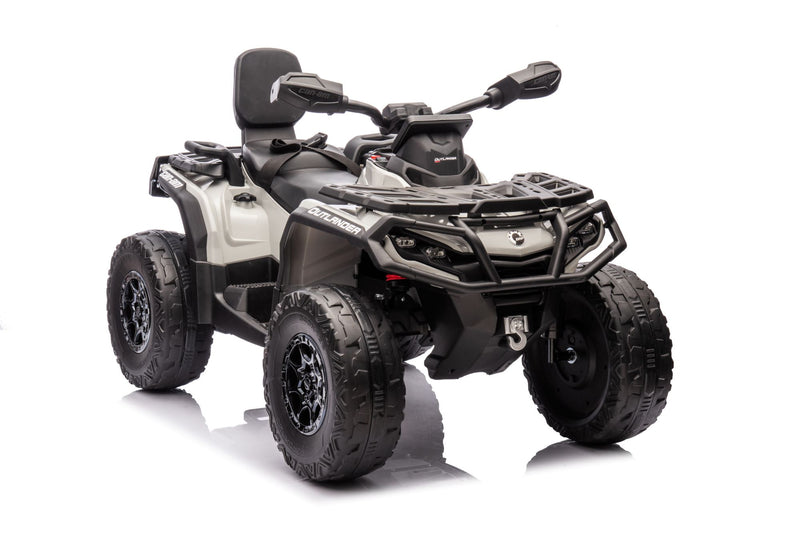 Load image into Gallery viewer, 24V 800W -2 Seater  Licensed Can-Am Outlander Monster 4×4 ATV Quad Bike 2024– Grey
