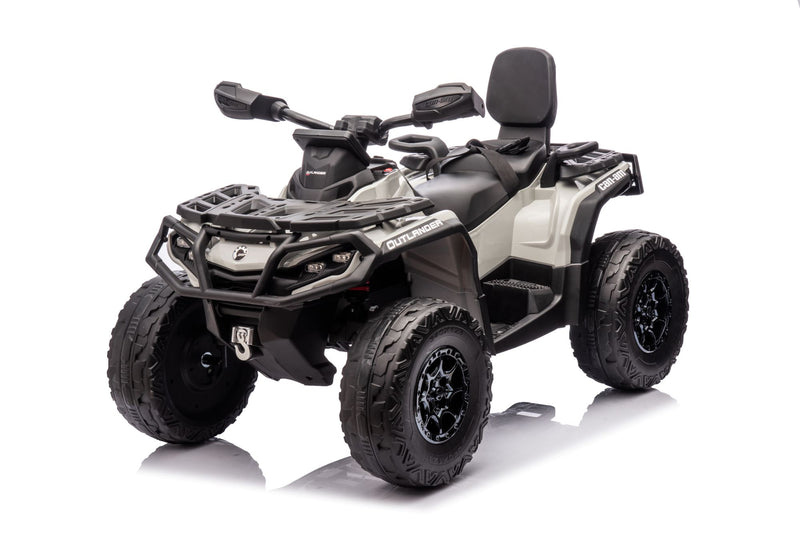 Load image into Gallery viewer, 24V 800W -2 Seater  Licensed Can-Am Outlander Monster 4×4 ATV Quad Bike 2024– Grey
