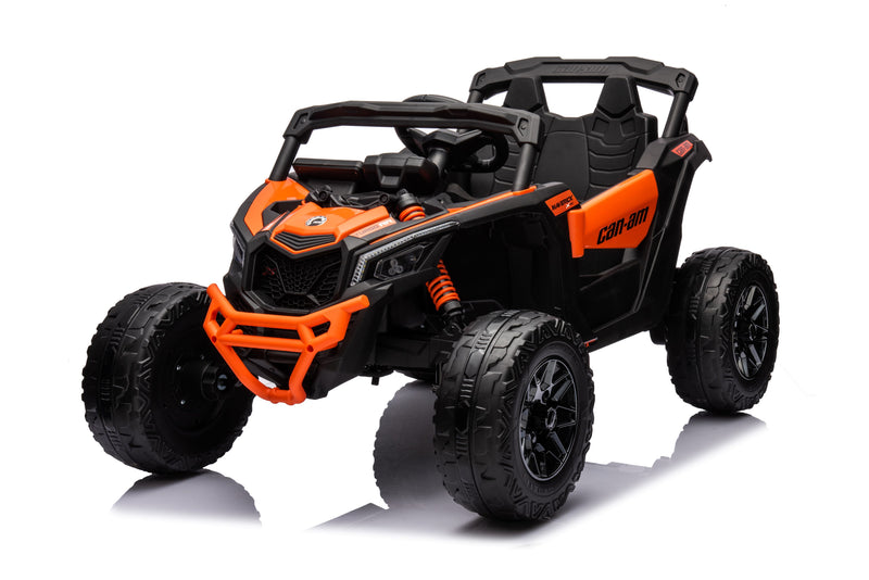 Load image into Gallery viewer, 24v Licensed 4x4 Can-Am-800w Maverick Kids Ride on Car, UTV  – Orange
