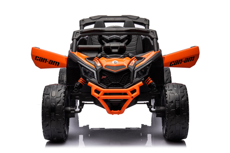 Load image into Gallery viewer, 24v Licensed 4x4 Can-Am-800w Maverick Kids Ride on Car, UTV  – Orange
