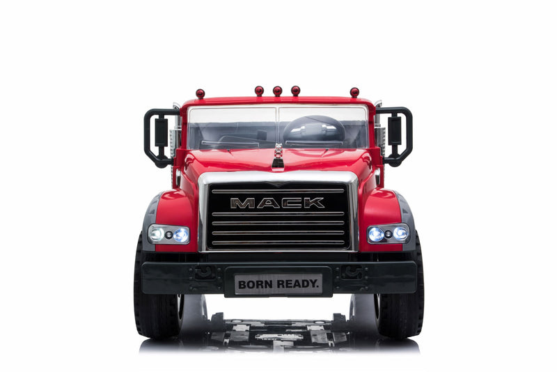 Load image into Gallery viewer, 24v Licensed Mack Dump Truck Kids ride on car - Red
