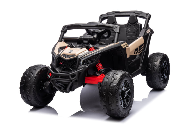 24v Licensed 4x4 Can-Am-800w Maverick Kids Ride on Car, UTV  – RS Version Black