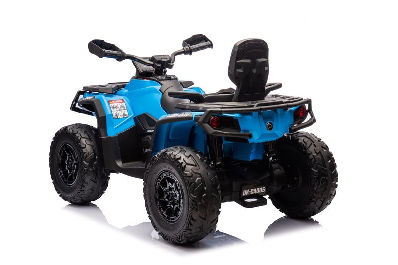 Load image into Gallery viewer, 24V 800W -2 Seater  Licensed Can-Am Outlander Monster 4×4 ATV Quad Bike 2024– Blue
