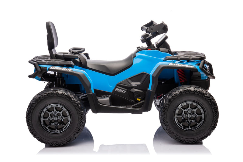 Load image into Gallery viewer, 24V 800W -2 Seater  Licensed Can-Am Outlander Monster 4×4 ATV Quad Bike 2024– Blue
