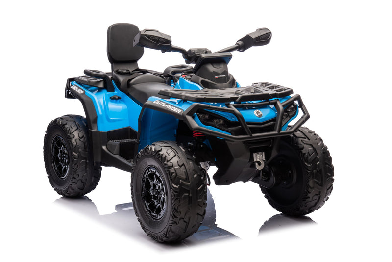 Load image into Gallery viewer, 24V 800W -2 Seater  Licensed Can-Am Outlander Monster 4×4 ATV Quad Bike 2024– Blue
