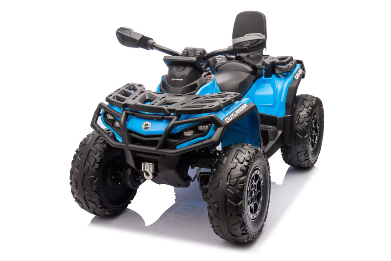 Load image into Gallery viewer, 24V 800W -2 Seater  Licensed Can-Am Outlander Monster 4×4 ATV Quad Bike 2024– Blue
