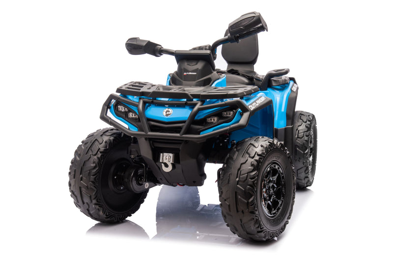 Load image into Gallery viewer, 24V 800W -2 Seater  Licensed Can-Am Outlander Monster 4×4 ATV Quad Bike 2024– Blue
