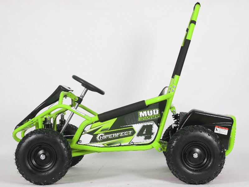 Load image into Gallery viewer, 1000w Brushless motor 48v 20AH Lead Acid Battery Electric Go Kart Mud Monster Renegade (GK008E) Green - - Pre-Order ETA 25 September 2024
