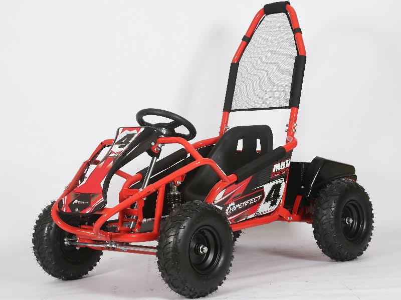 Load image into Gallery viewer, 1000w Brushless motor 48v 20AH Lead Battery Electric Go Kart Mud Monster Renegade (GK008E) Red - - Pre-Order ETA 25th  September 2024
