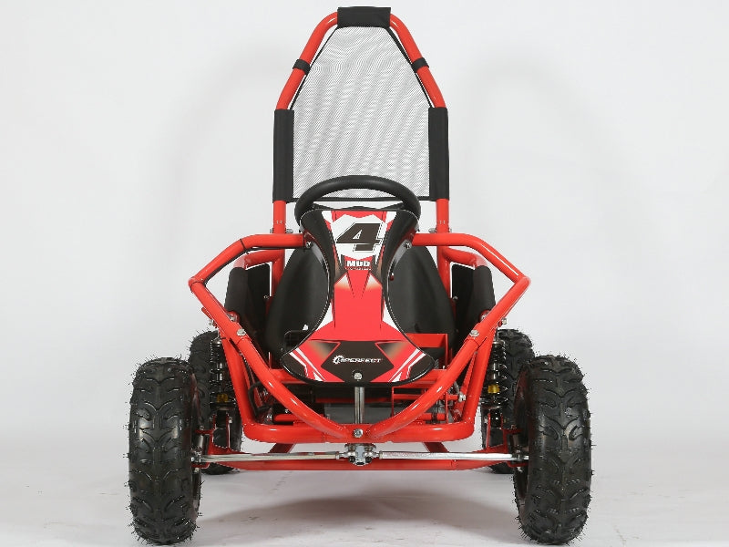 Load image into Gallery viewer, 1000w Brushless motor 48v 20AH Lead Battery Electric Go Kart Mud Monster Renegade (GK008E) Red - - Pre-Order ETA 25th  September 2024
